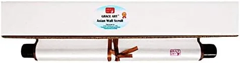 Vista 4 de Grace Art Pergamino de pared asiático, Yin acuático y yang