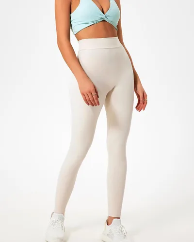 Vista 2 de Danysu Leggings suaves con espalda en V para mujer, mallas suaves de cintura alta para entrenamiento, gimnasio, yoga