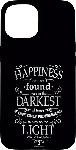 Vista 6 de Harry Potter Funda con cita de felicidad para iPhone 17