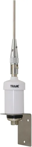 Vista 2 de Tram® Antena marina VHF de 38 pulgadas y 3 dBd con látigo grueso de desconexión rápida que se mantiene alto con el viento