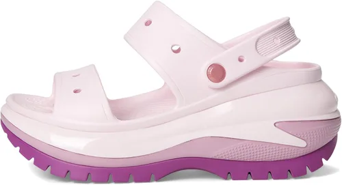 Vista 4 de Crocs - Sandalias unisex clásicas de plataforma Mega Crush con cuña