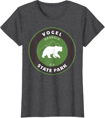 Vista 4 de Vogel State Park Georgia GA Bear Mountains - Camiseta de manga corta