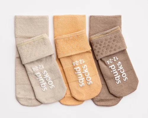 Vista 97 de squid socks Calcetines de viscosa de bambú 0-6M, 6-12M, 12-24M y 2T-3T Calcetines que se mantienen puestos
