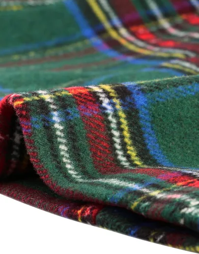 Vista 5 de Allegra K Abrigo de invierno vintage con solapa con muescas y bolsillos para mujer