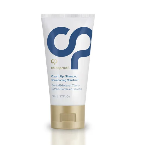 Vista 2 de Colorproof Clear It Up - Champú aclarante de 1.7 onzas líquidas, champú de tamaño de viaje para cabello teñido con aroma a coco y hierba de limón