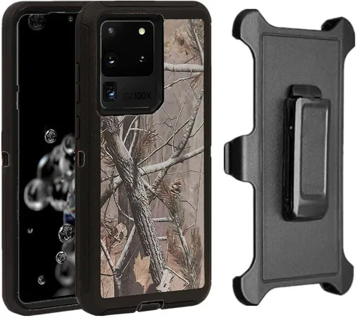 Vista 14 de Funda para Galaxy S23 Plus Defender, diseño de camuflaje, funda híbrida a prueba de golpes, diseño de doble capa, cubierta dura diseñada