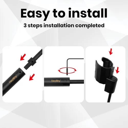 Vista 6 de Soporte para Pistola de Masaje para la Espalda, Compatible con la Mayoría de Pistolas de Masaje Súper Mini, para Áreas de Difícil Acceso