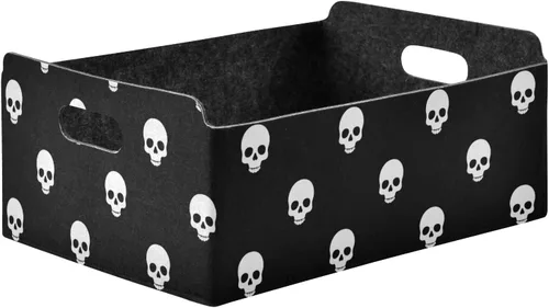 Vista 16 de CaTaKu Cesta de almacenamiento personalizada rectangular con asa, organizador de girasol, cesta con nombre para niñas Un nombre negro
