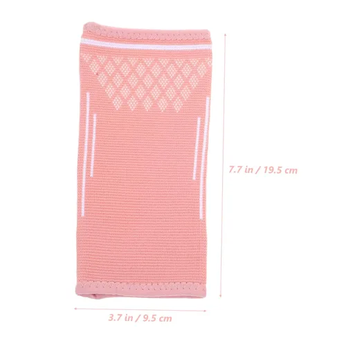 Vista 2 de ibasenice Mangas de voleibol para brazos, muñequera elástica deportiva para mujer, protector de brazo acolchado para uso atlético, 1 par