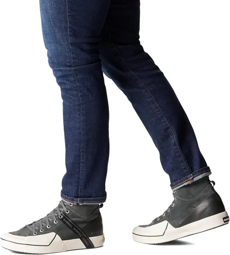 Vista 6 de Sorel Tenis Grit Mid WP para hombre, tenis de cuero impermeables