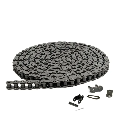 Vista 10 de 41 cadena de rodillos, 3 pies con 1 eslabón conector, para Go-karts, scooters, minibicicletas.