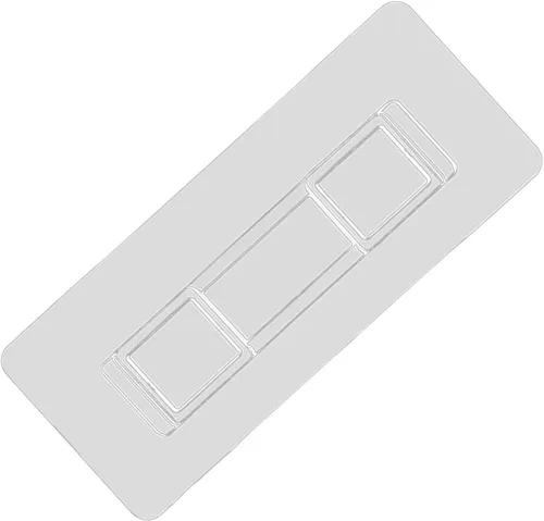Vista 4 de LICAEVEY 6PCS Shower Caddy Adhesive Hooks Resin Patch Clip Rack for Bathroom Tissue Box Corner Shelf Soap Basket Toothbrush Holder
