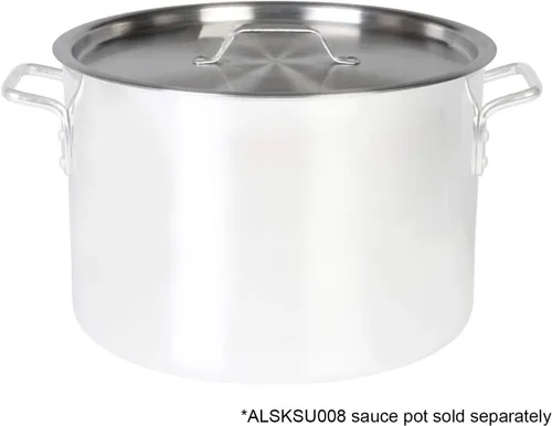 Vista 5 de Thunder Group Tapa de olla de aluminio de 8 cuartos de galón
