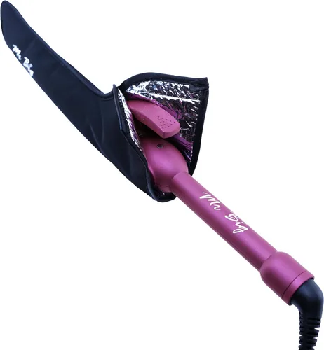 Vista 5 de Mr Big Bolsa de viaje resistente al calor, no más enfriamiento de tu plancha sobre la marcha, haz tu vuelo con un cabello fabuloso, extra larga