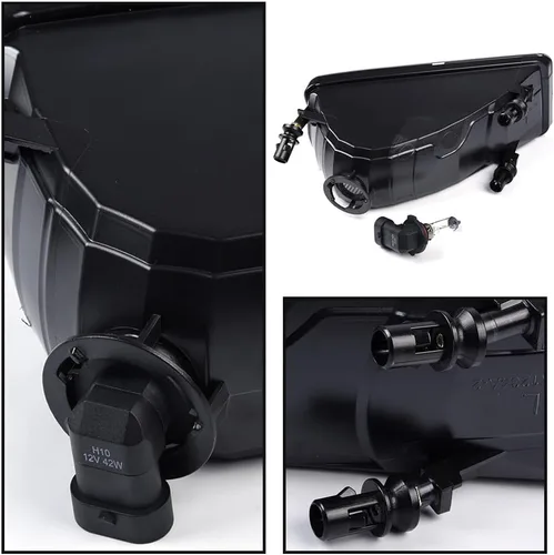 Vista 9 de G-PLUS Luces antiniebla para parachoques delantero, accesorios de lámpara antiniebla compatibles con Ford Explorer 06-10 / Explorer Sport Trac 08-10