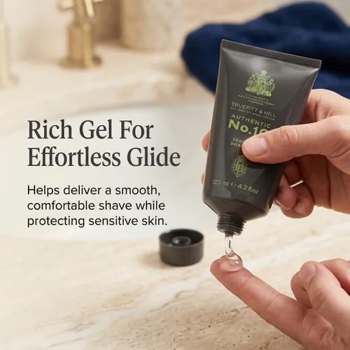 Vista 4 de Truefitt & Hill Authentic Nº 10 Sensible Afeitado Gel 125 ml/4.2oz
