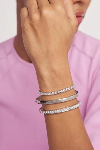 Vista 20 de Ted Baker London Melrah Icon Crystal Slider - Pulsera de tenis ajustable para mujer