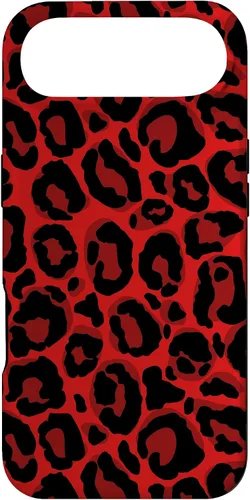 Vista 27 de Red Leopard Phone Case Cheetah Skin Pattern Women Case for iPhone 17
