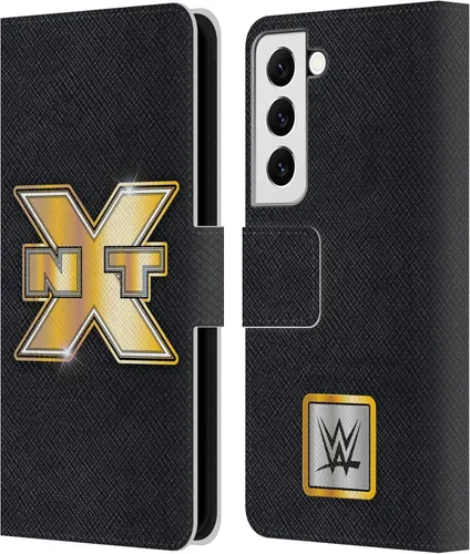 Vista 80 de Head Case Designs Officially Licensed WWE Cruiserweight Champion Title Belts Leather Wallet Case Compatible with Samsung Galaxy A07 4G Campeón