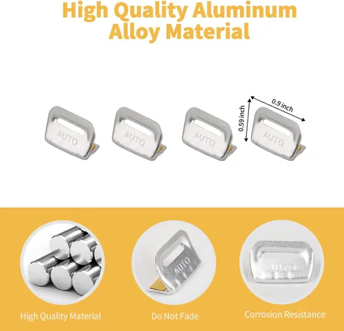 Vista 4 de Cubierta de aluminio para interruptor de ventana, accesorios interiores compatibles con Jeep Wrangler JL JLU y Gladiator JT 2018-2025 (cromado)