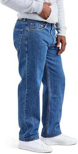 Vista 2 de Levi's 550 - Pantalón de mezclilla para hombre, ajuste holgado