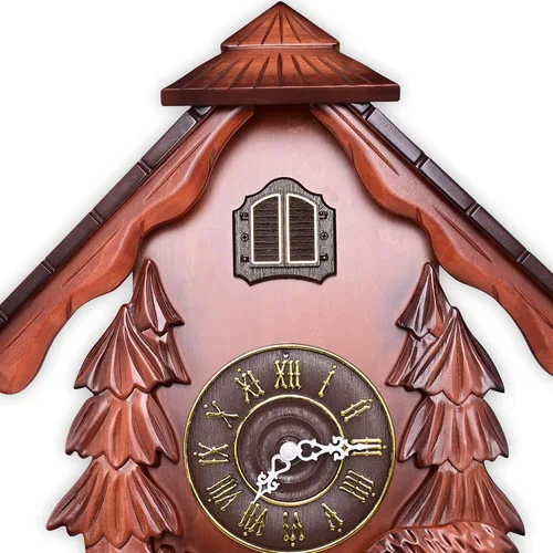 Vista 8 de Kendal Reloj de cuco reloj de pared vintage reloj de cuco de madera hecho a mano MX317