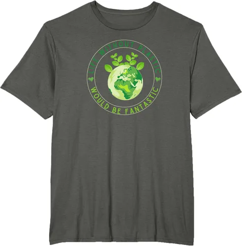 Vista 6 de Life Without Plastic Ecology Planet Original Vegan Gift T-Shirt