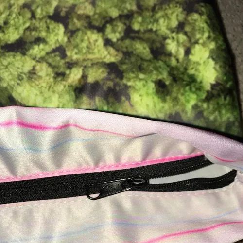 Vista 4 de Pineapple Express Stash - Funda de almohada con bolsillo secreto, cojín decorativo con compartimento oculto fresco, se adapta al relleno de almohada