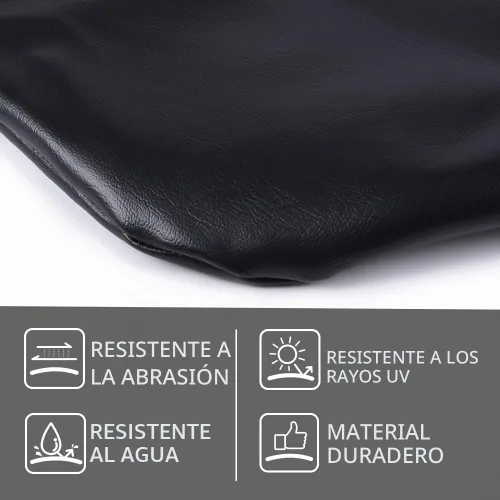 Vista 7 de PIT66 Funda para Asiento Negra Compatible con Honda Fourtrax 300 1988-2000 Funda para Asiento