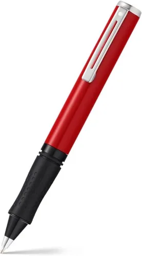 Vista 19 de Sheaffer Bolígrafo Pop brillante negro con ribete cromado
