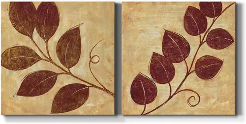 Vista 9 de Renditions Gallery Arrangement of Spring I - Arte de pared, decoración en lienzo de alta calidad con envoltura de galería, listo para colgar, 10