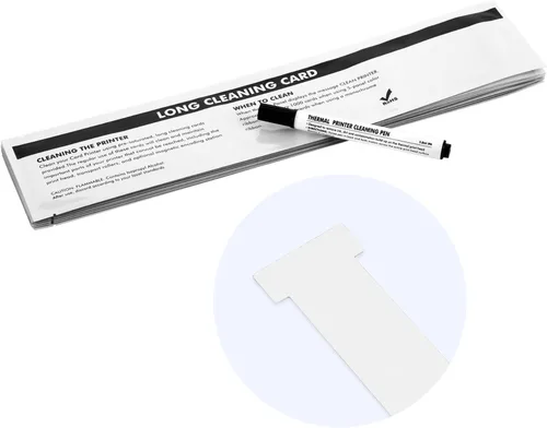 Vista 2 de Bodno Magicard Kit de limpieza, tarjetas y bolígrafo para Pronto100, 300, 400X, 600, D, Enduro y Rio Pro 3633-0053