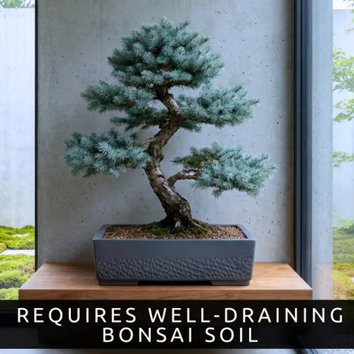 Vista 2 de Semillas de abeto azul para bonsái (paquete de 30) – Árbol de hoja perenne miniatura de abeto azul de Colorado – Picea pungens glauca – Pasatiempo