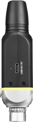 Vista 7 de Saramonic Sistema XLR inalámbrico enchufable de 5.8 GHz para micrófonos dinámicos y alimentados por batería con receptor XLR enchufable