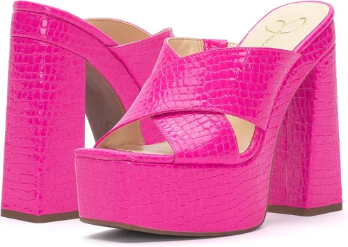 Vista 7 de Jessica Simpson Basima - Sandalias de tacón alto con plataforma para mujer
