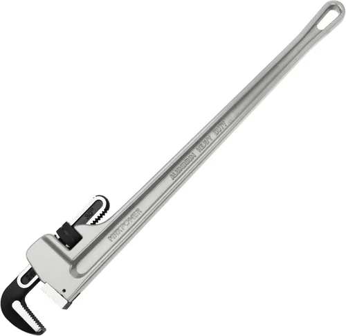 Vista 10 de MAXPOWER Llave de tubo de 10 pulgadas, llave de plomería ajustable de aluminio 40% más ligera