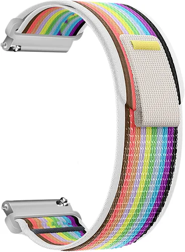 Vista 26 de Correa de nylon compatible con Samsung Galaxy Watch 7/FE/6/5 Pro 4 3/Watch 4 6 Classic/Active/Gear S2 S3 Frontier, correa de bucle deportivo de 20