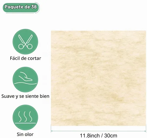 Vista 3 de M METERXITY Papel de Envolver Flores de Algodón Coreano de 38 Hojas, Papel de Algodón Floral Impermeable de 11.8 Pulgadas para Ramos/Embalaje