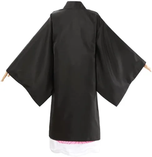 Vista 4 de Disfraces de cosplay de anime, kimono, conjunto completo de Halloween para hombres y mujeres