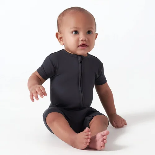 Vista 2 de Gerber Mameluco unisex de manga corta suave con viscosa hecho de eucalipto