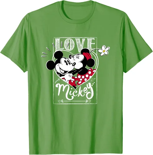Vista 16 de Disney Mickey & Minnie Mouse Love Mickey - Camiseta para el día de San Valentín