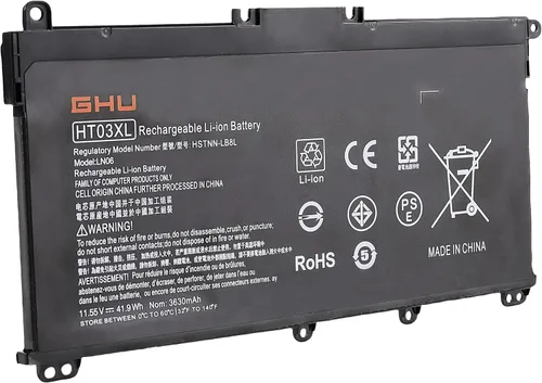 Vista 2 de GHU HT03XL HTO3XL L11119-855 Batería para HP 14-CE 14-CF 14-CK 14-DH 15-CR 15-CS 15-CW 15-DA 15-DB 15-DW 15-DY 17-BY 17-CA 11.55V 41.9Wh