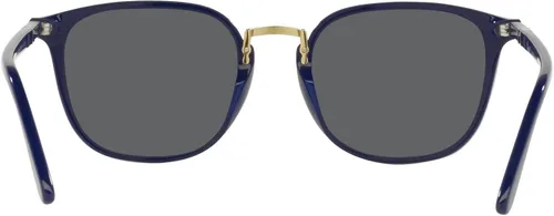 Vista 6 de Persol PO3186S - Gafas de sol redondas, HabanaMarrón Polarizado