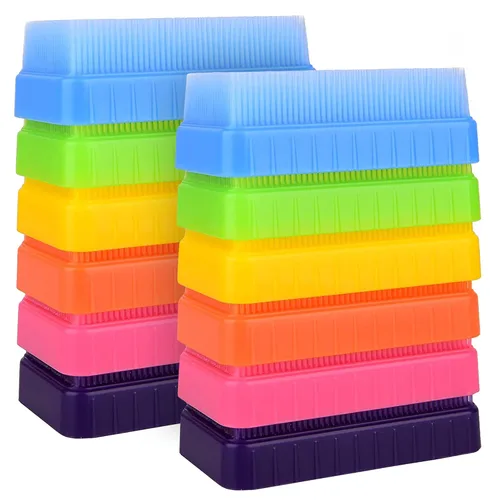 Vista 9 de Special Supplies Cepillo de terapia sensorial para cepillado ocupacional y sensorial, estimulante, herramientas calmantes para niños y adultos