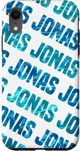 Vista 25 de Funda personalizada para iPhone 16 Jonas para teléfono, color azul y verde azulado