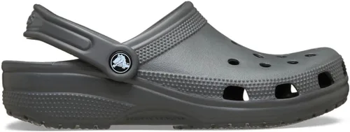Vista 3 de Crocs Zuecos clásicos unisex para adultos Pizarra gris