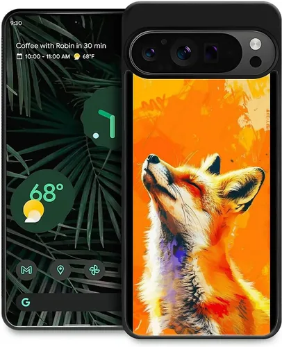 Vista 309 de Compatible con Google Pixel 4A 5G Mobile Case Creative Acrylic Panel trasero Silicona Protección Grip especialmente diseñado para Google Pixel 4A 5G