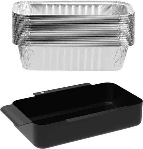 Vista 20 de Griddle Accessories Set for Blackstone 17 22 28 36 Inch, BBQ Grill Parts Plateado