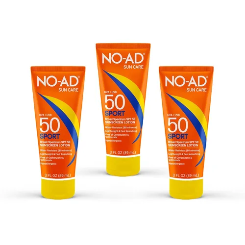 Vista 7 de NO-AD Loción de protección solar SPF 30 Protección UVA/UVB de amplio espectro Resistente al agua Sin octinoxato ni oxibenzona con vitamina E
