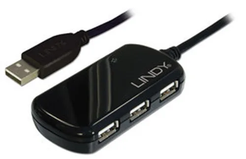 Vista 8 de LINDY Cable de extensión activo USB 2.0 de 26.2 ft Pro (42780)